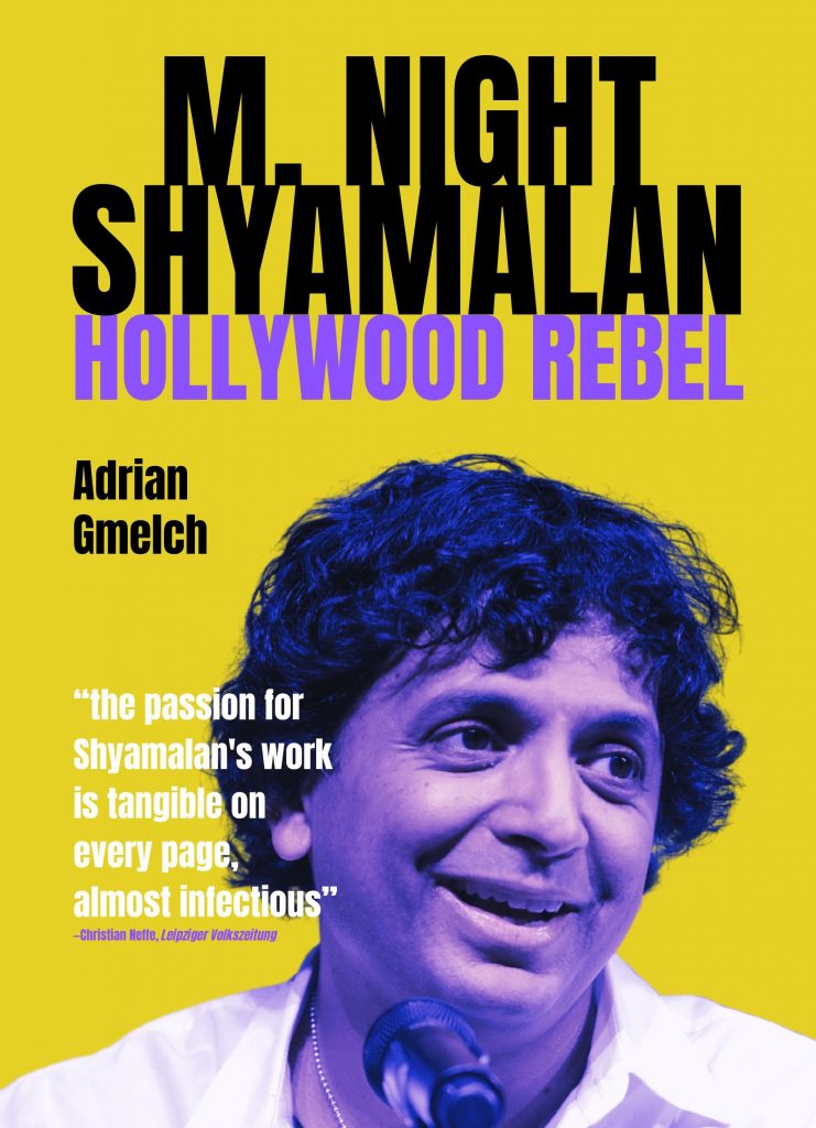 Book cover for "M. Night Shyamalan: Hollywood Rebel"