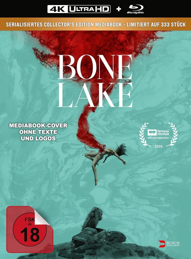 BONE LAKE Mediabook Cover (deutsche Ausgabe)
